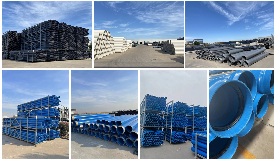 China PVC Blue Pipe Factory, Provide PVC Pipe to the World NBQXHY